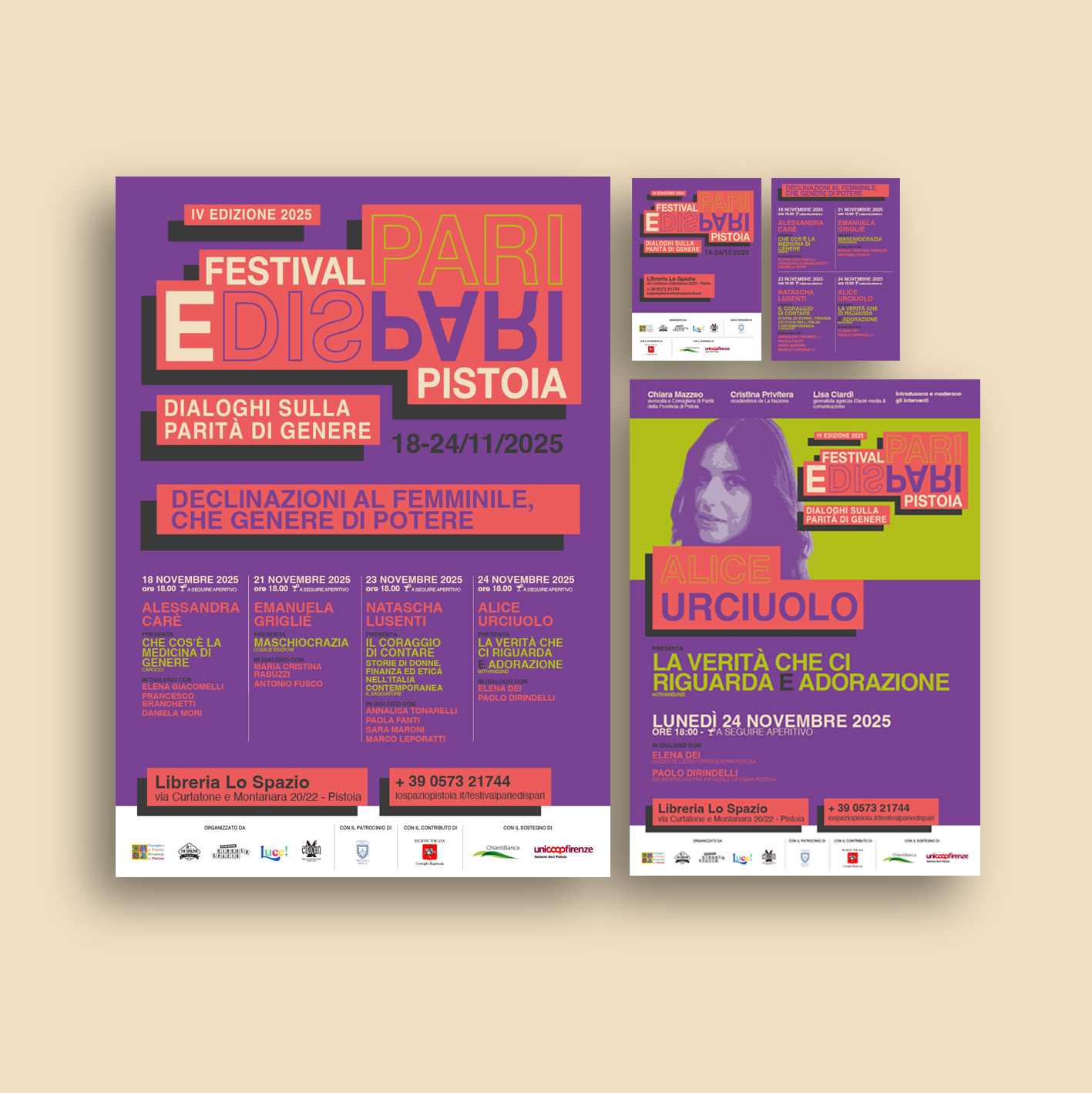 Campagna del Festival Pari e Dispari 2025