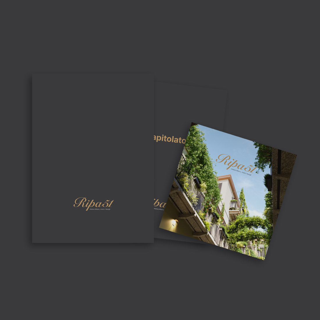 Ripa 51: materiali editoriali e brochure del progetto