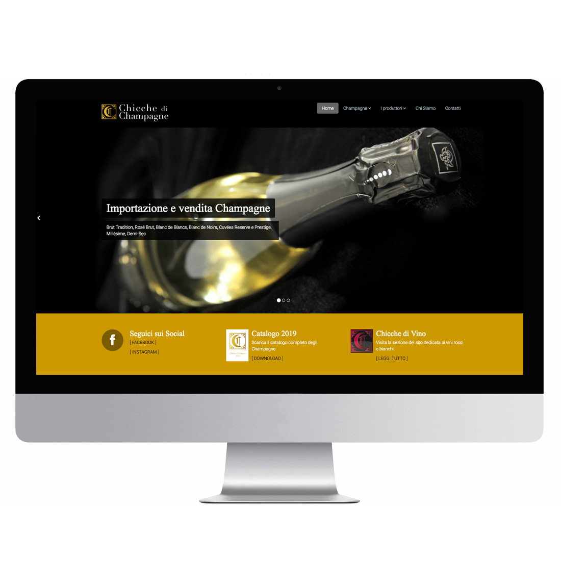 Sito Web Chicche di Champagne