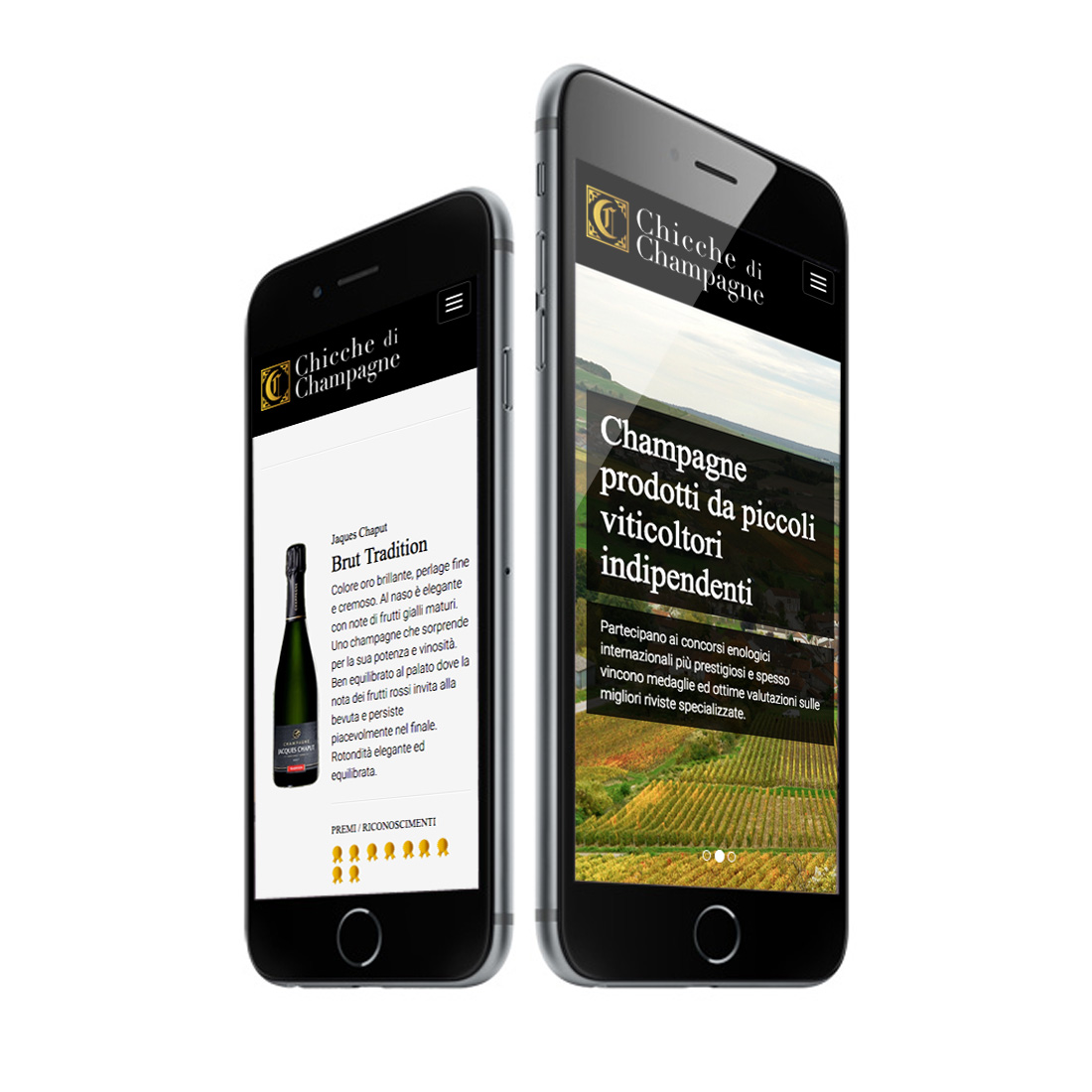 Sito Web Chicche di Champagne