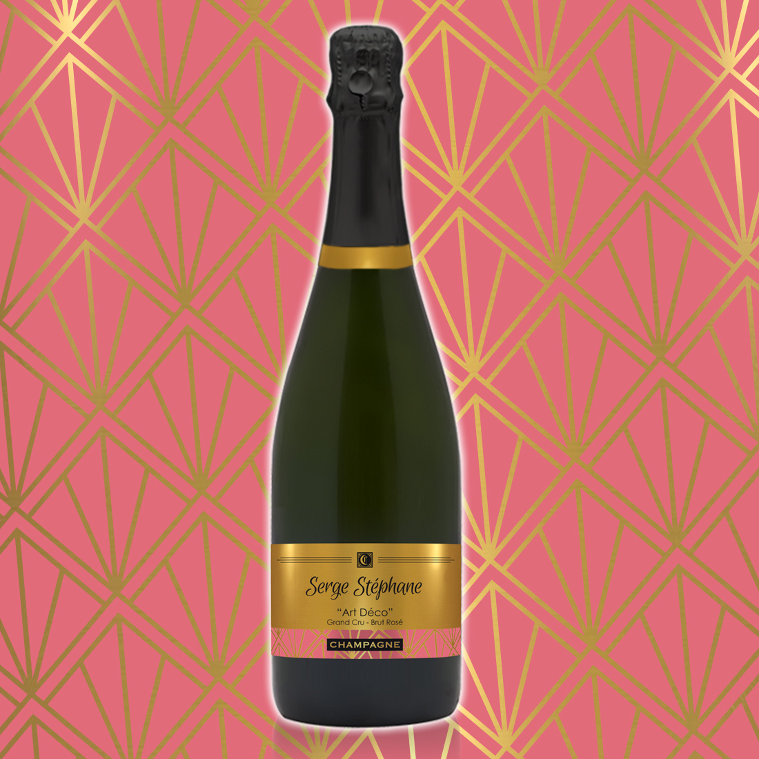Champagne Serge Stéphane Art Deco
